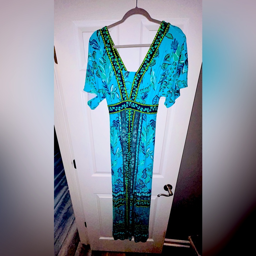Lilly Pulitzer long maxi dress. Size 0